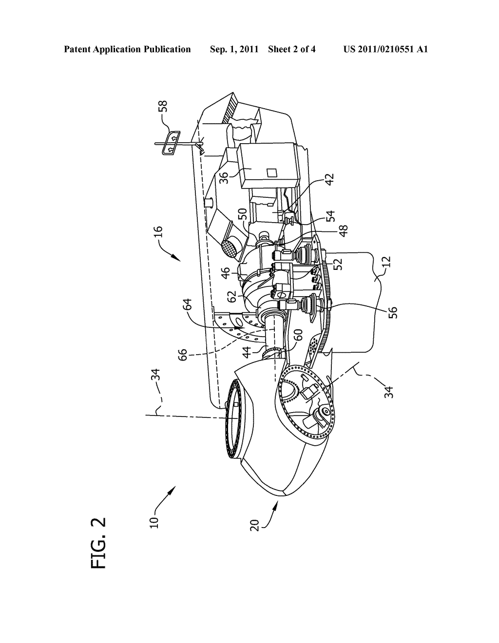 METHOD AND SYSTEM FOR TESTING A MECHANICAL BRAKE OF A WIND ROTOR SHAFT OF     A WIND TURBINE - diagram, schematic, and image 03