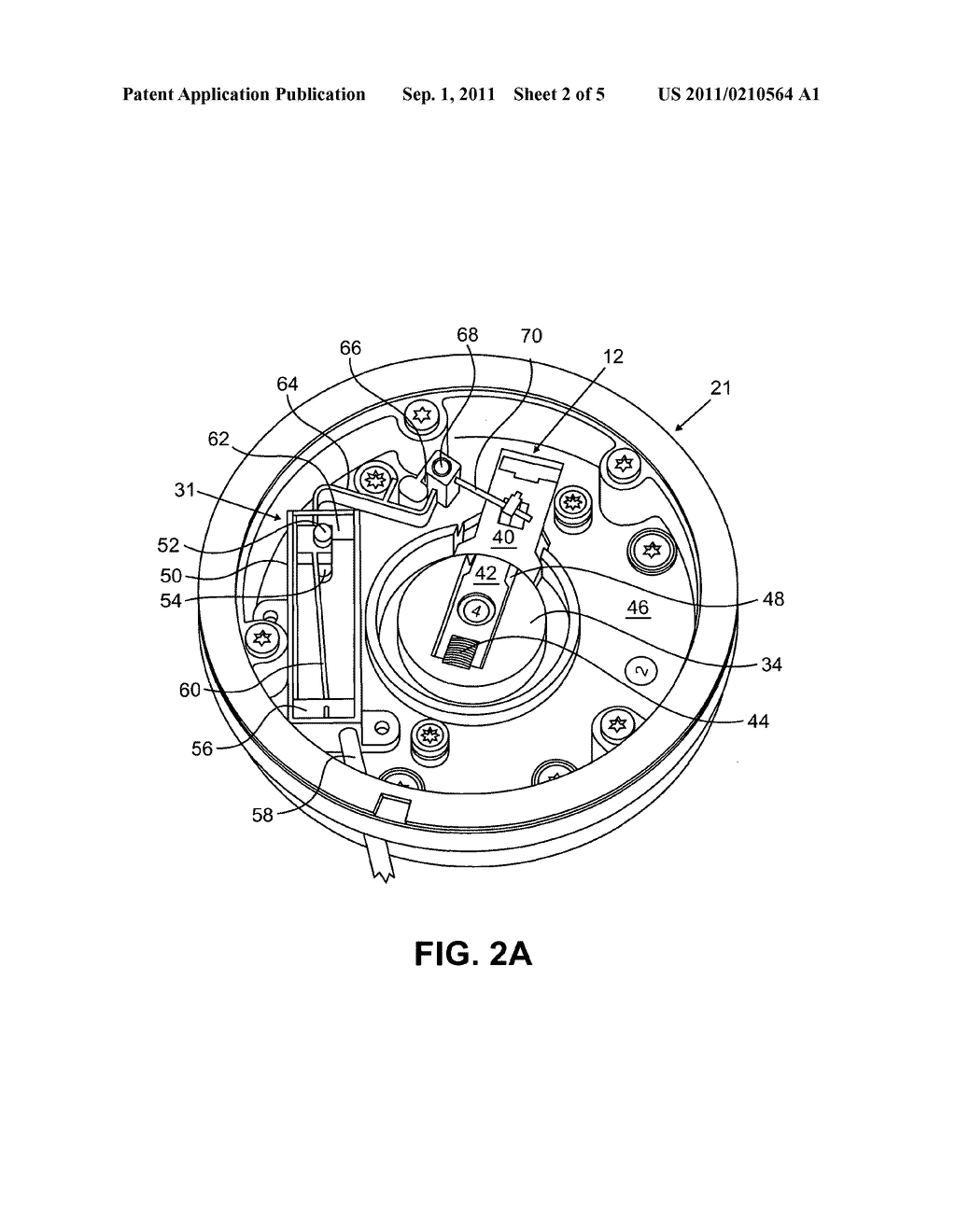 BI-STABLE ACTUATOR FOR ELECTRONIC LOCK - diagram, schematic, and image 03