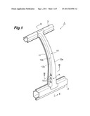 STRUCTURAL MEMBER FOR VEHICLE diagram and image