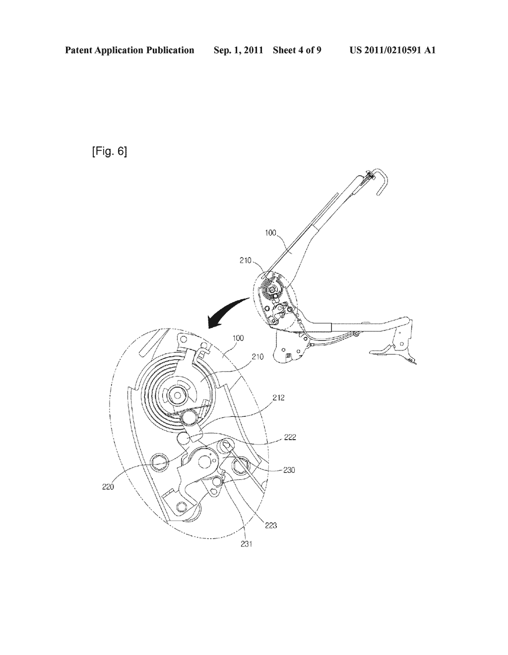 SEAT ADJUSTING MECHANISM FOR VEHICLE - diagram, schematic, and image 05