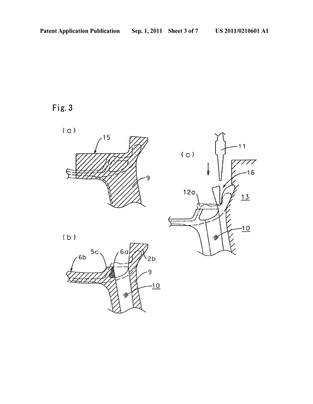 METHOD OF MANUFACTURING LIGHT-ALLOY WHEEL FOR VEHICLE AND THE WHEEL - diagram, schematic, and image 04