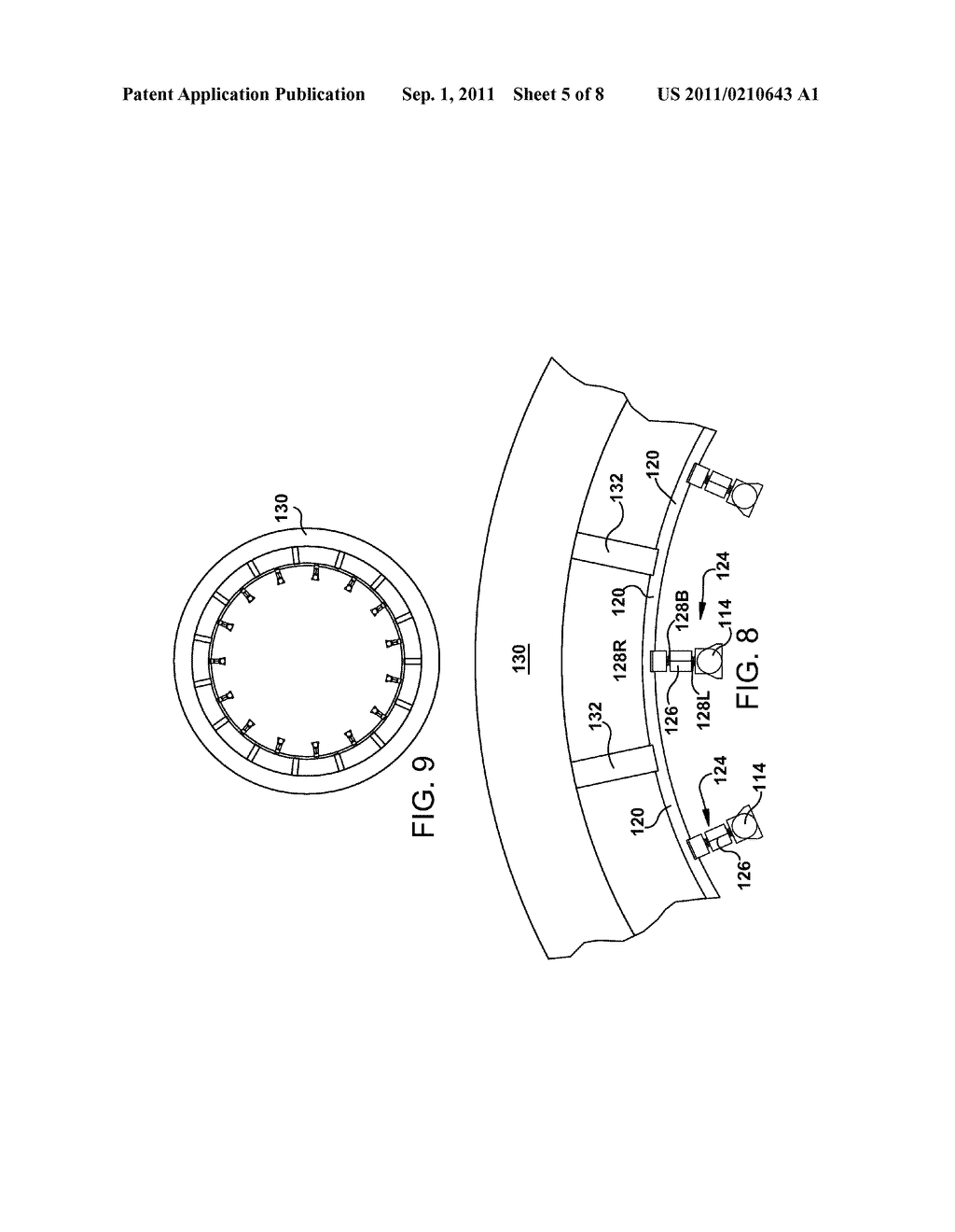 STATOR CORE SUSPENSION SYSTEM USING SPRING BAR IN PLANE EXTENDING     PERPENDICULAR TO STATOR CORE AXIS - diagram, schematic, and image 06