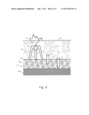 Subsea, Vertical, Electromagnetic Signal Receiver For A Vertical Field     Component And Also A Method Of Placing The Signal Receiver In Uncompacted     Material diagram and image