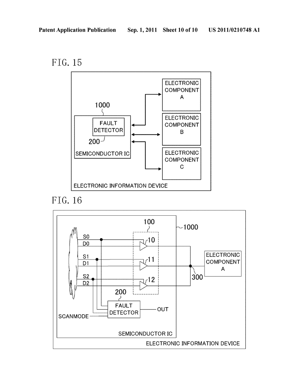 SEMICONDUCTOR INTEGRATED CIRCUIT AND ELECTRONIC INFORMATION DEVICE - diagram, schematic, and image 11