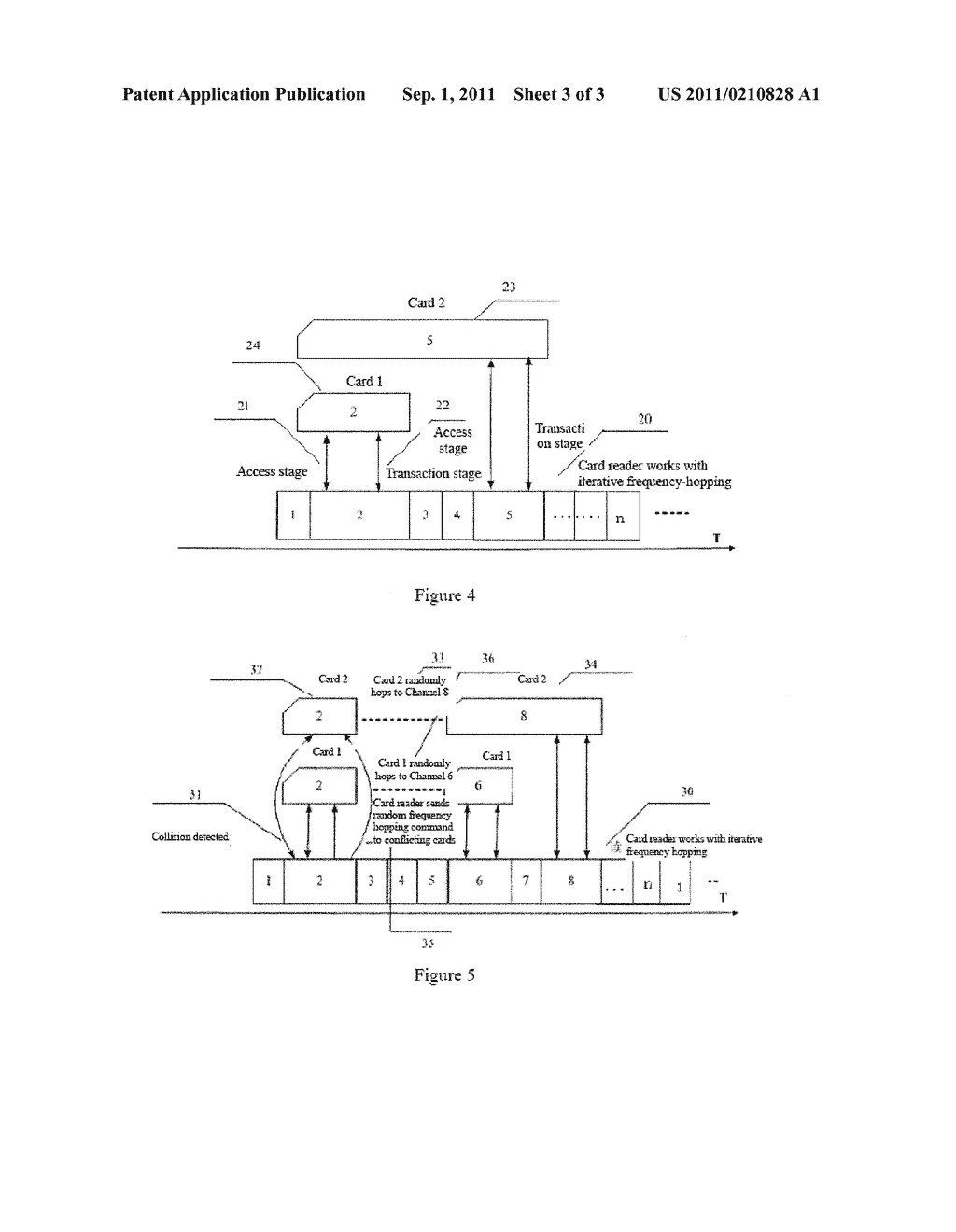 Method for Card-Reading Anti-Collision with Automatic Frequency Hopping - diagram, schematic, and image 04