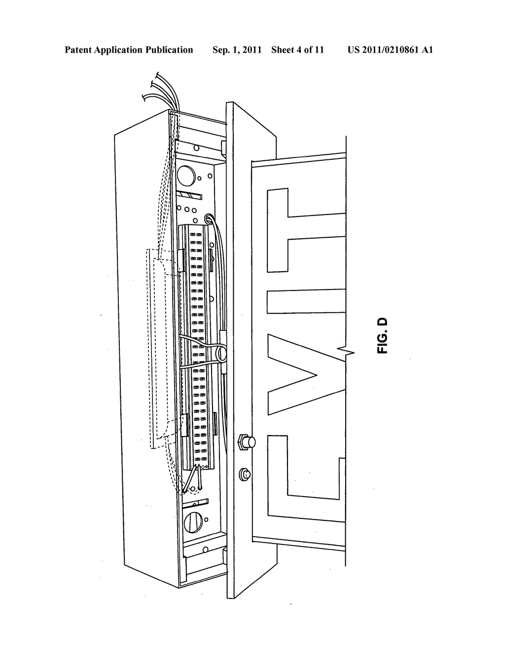 Energy saving exit sign retrofit lighting system using light emitting     diodes - diagram, schematic, and image 05