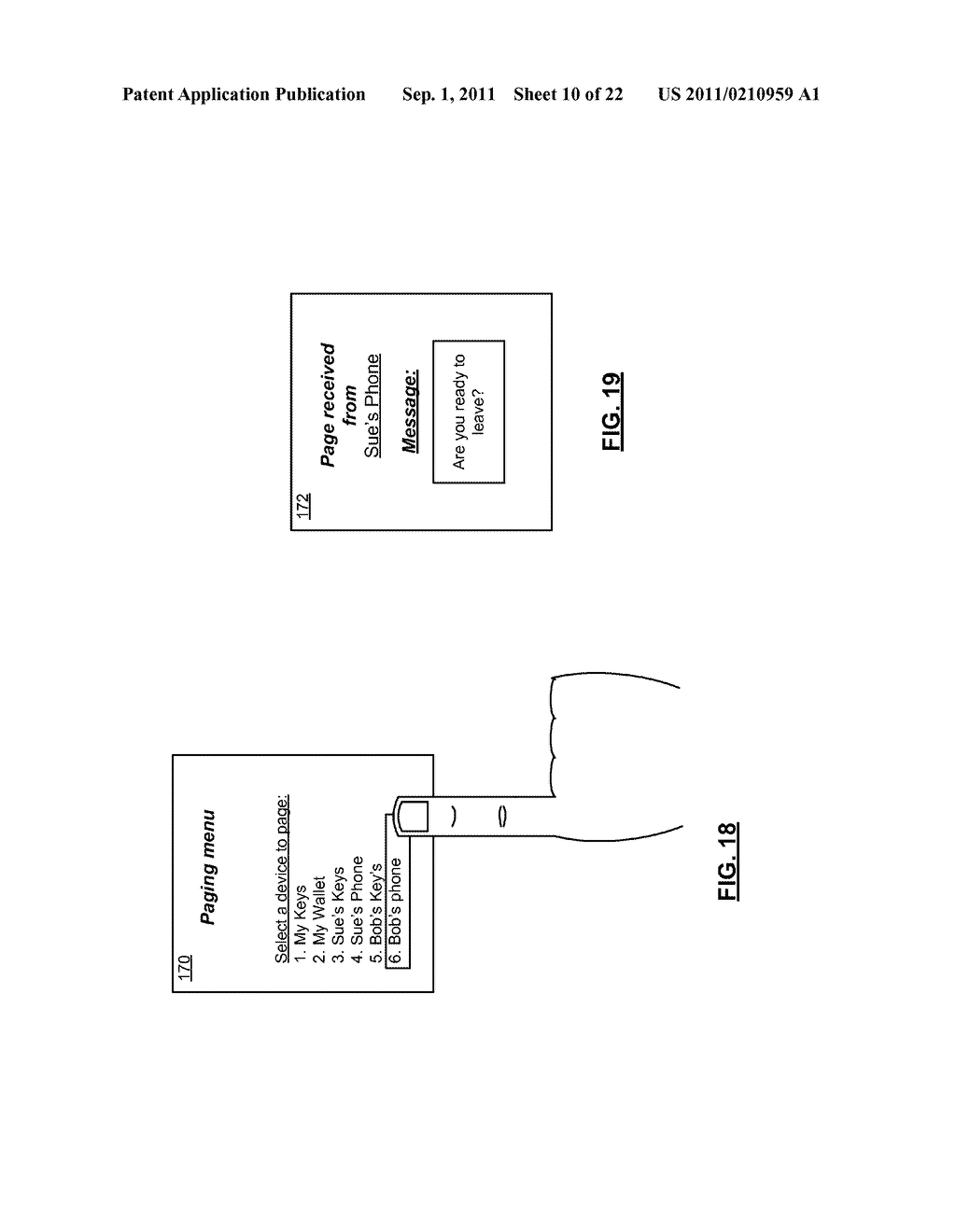 ADJUNCT DEVICE FOR USE WITH A HANDHELD WIRELESS COMMUNICATION DEVICE AS A     SCREEN POINTER - diagram, schematic, and image 11