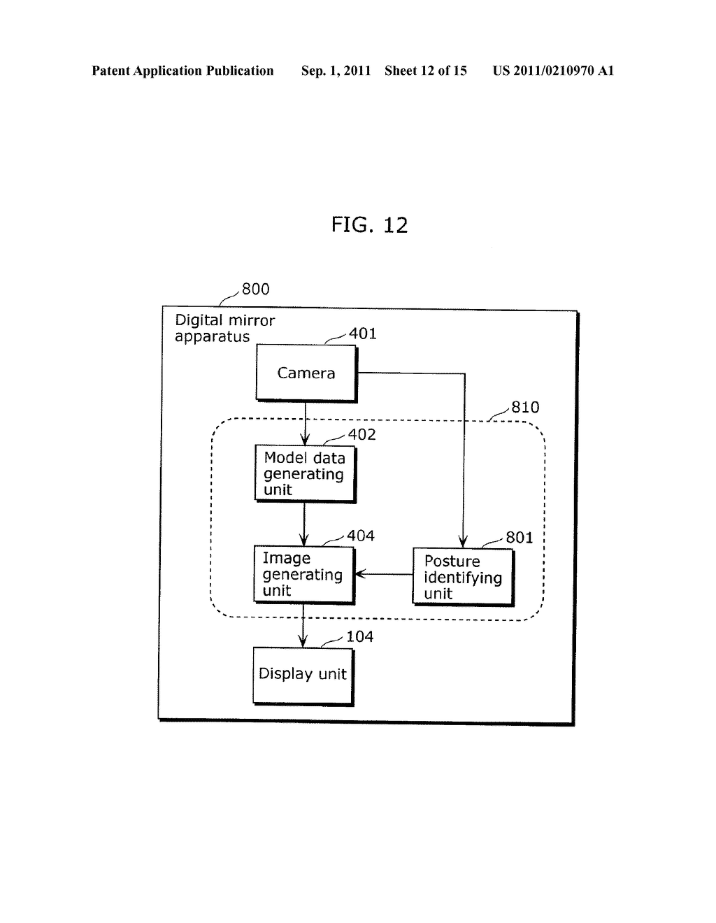 DIGITAL MIRROR APPARATUS - diagram, schematic, and image 13