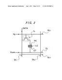 Liquid crystal display device diagram and image