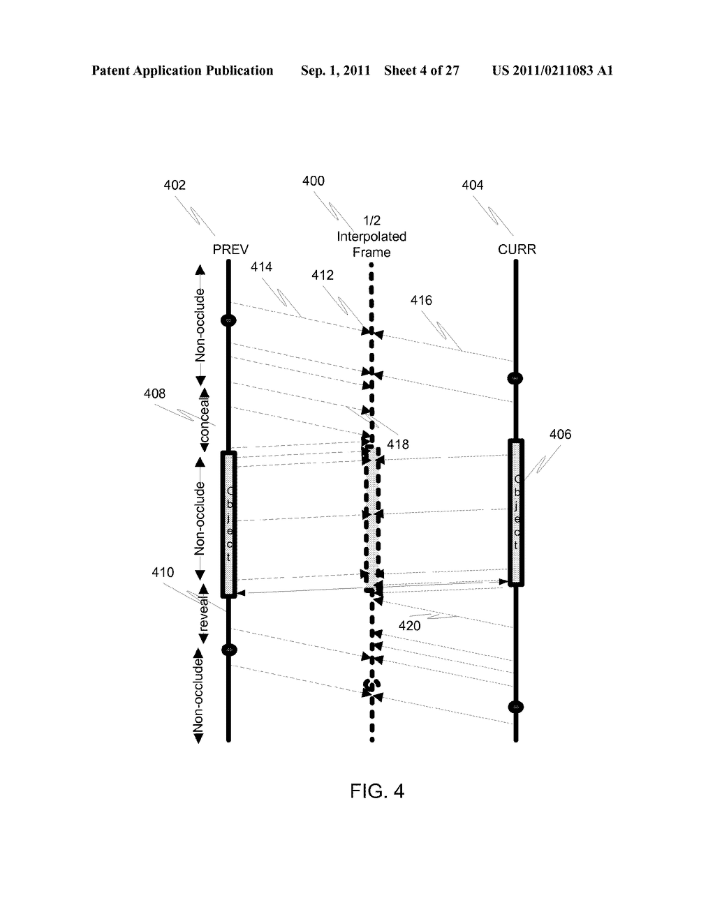 BORDER HANDLING FOR MOTION COMPENSATED TEMPORAL INTERPOLATOR USING CAMERA     MODEL - diagram, schematic, and image 05