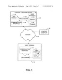 METHOD AND APPARATUS PROVIDING FOR CONTROL OF A CONTENT CAPTURING DEVICE     WITH A REQUESTING DEVICE TO THEREBY CAPTURE A DESIRED CONTENT SEGMENT diagram and image