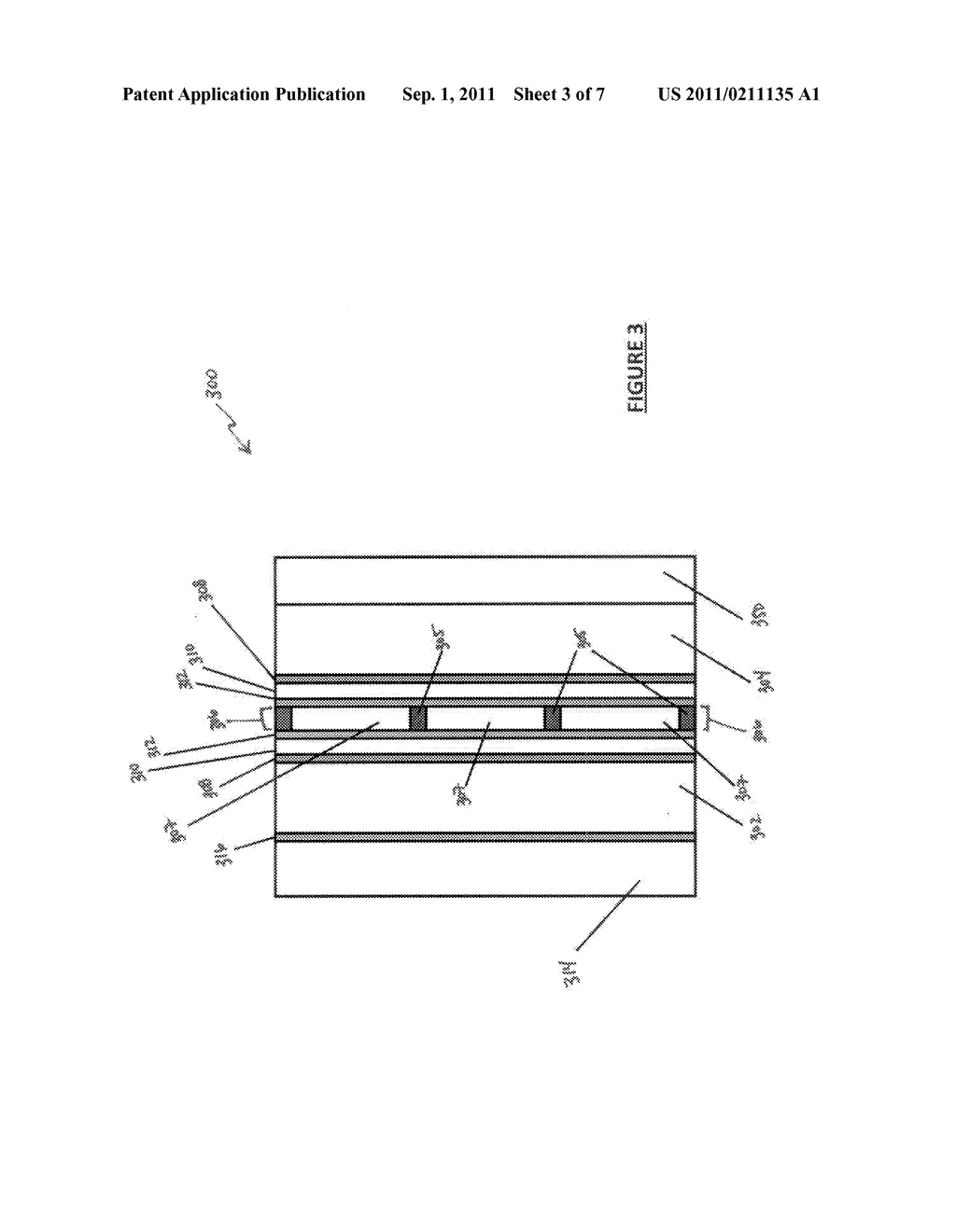 Bendable liquid crystal polarization switch for direct view stereoscopic     display - diagram, schematic, and image 04