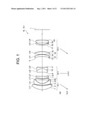 IMAGING LENS, OPTICAL APPARATUS INCLUDING IMAGING LENS AND METHOD FOR     MANUFACTURING IMAGING LENS diagram and image