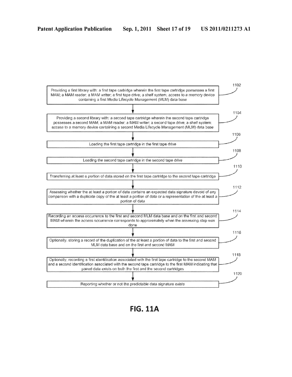 TAPE DATA ASSESSMENT THROUGH MEDIUM AXUILIARY MEMORY DATA COMPARISON - diagram, schematic, and image 18