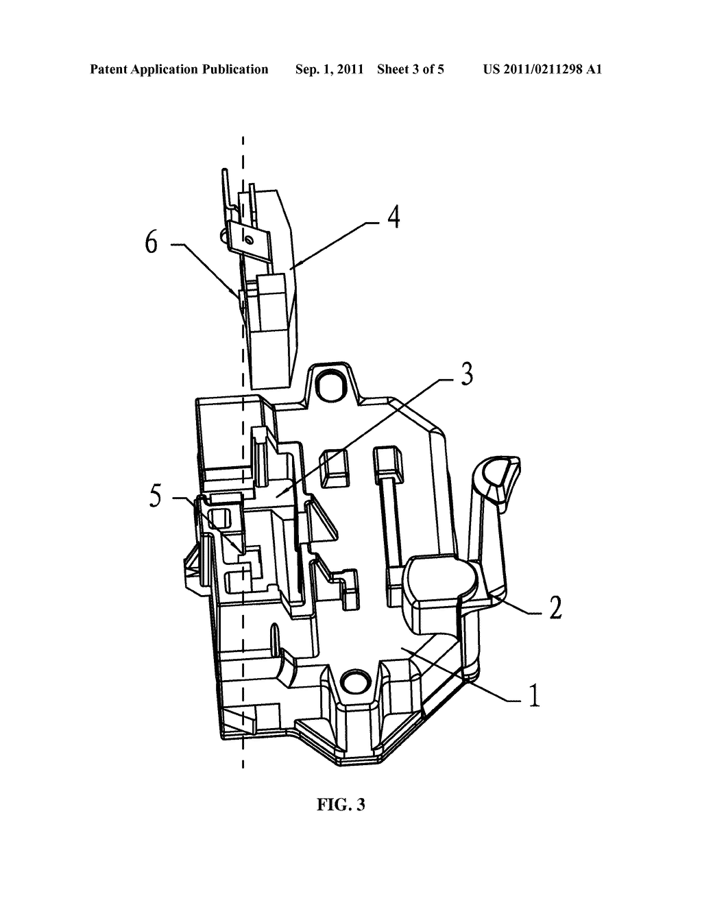 TERMINAL BOX FOR CENTRIFUGAL SWITCH OF MOTOR - diagram, schematic, and image 04