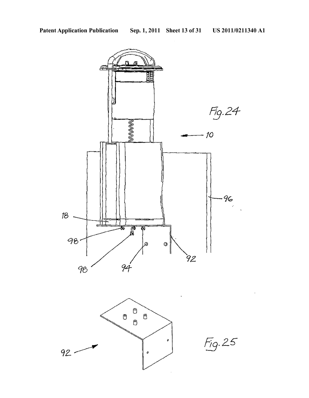 PORTABLE LIGHT ASSEMBLY - diagram, schematic, and image 14