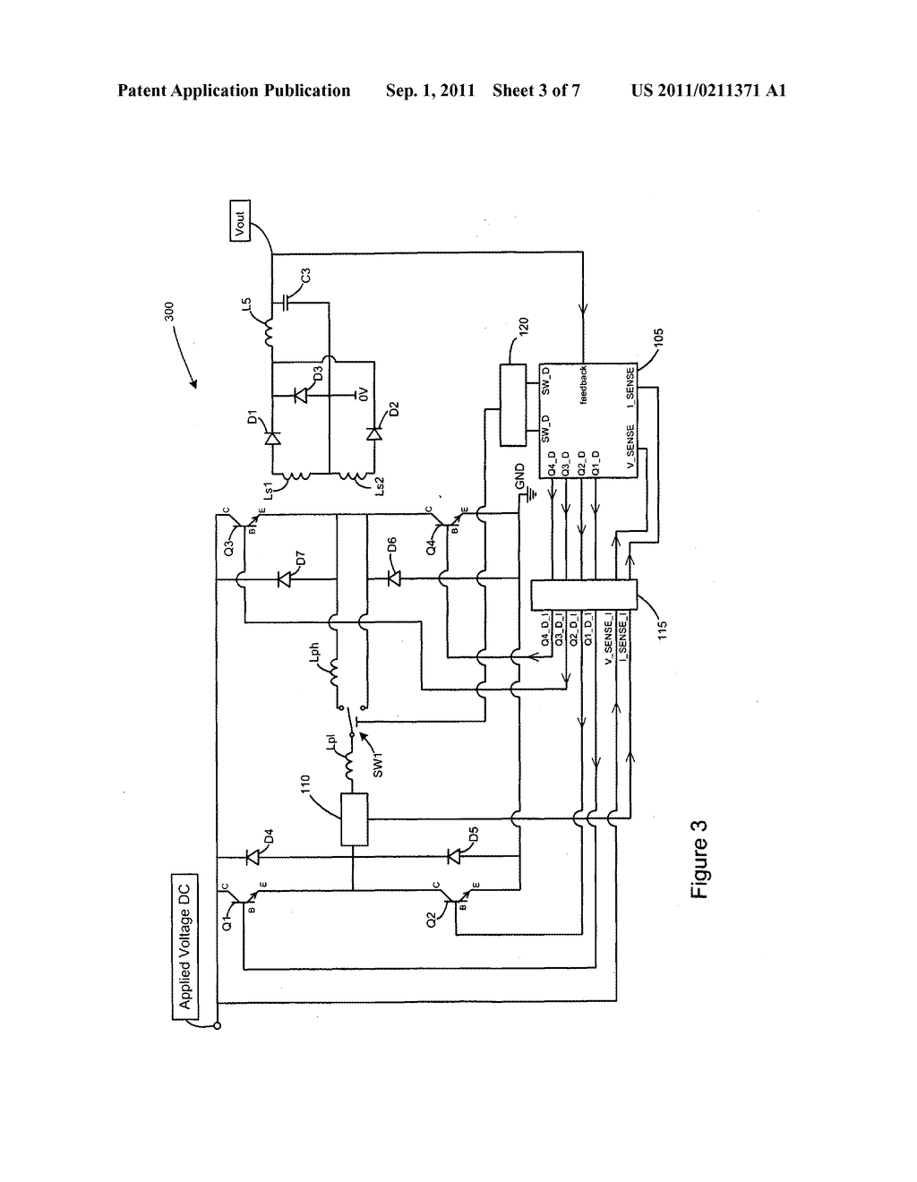 DUAL DRIVE SYSTEM FOR TRANSFORMER ISOLATED HALF BRIDGE AND FULL BRIDGE     FORWARD CONVERTERS - diagram, schematic, and image 04