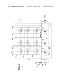 INTEGRATED CIRCUIT HAVING VARIABLE MEMORY ARRAY POWER SUPPLY VOLTAGE diagram and image