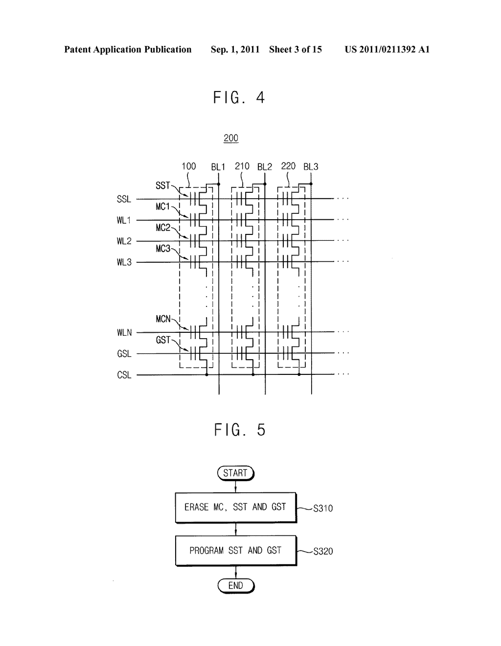 CELL STRING OF A MEMORY CELL ARRAY AND METHOD OF ERASING THE SAME - diagram, schematic, and image 04