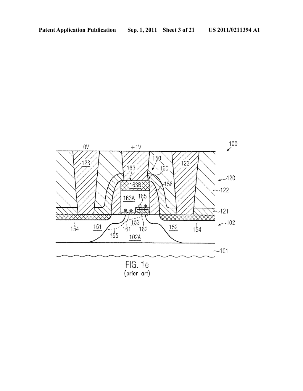 FIELD EFFECT TRANSISTORS FOR A FLASH MEMORY COMPRISING A SELF-ALIGNED     CHARGE STORAGE REGION - diagram, schematic, and image 04