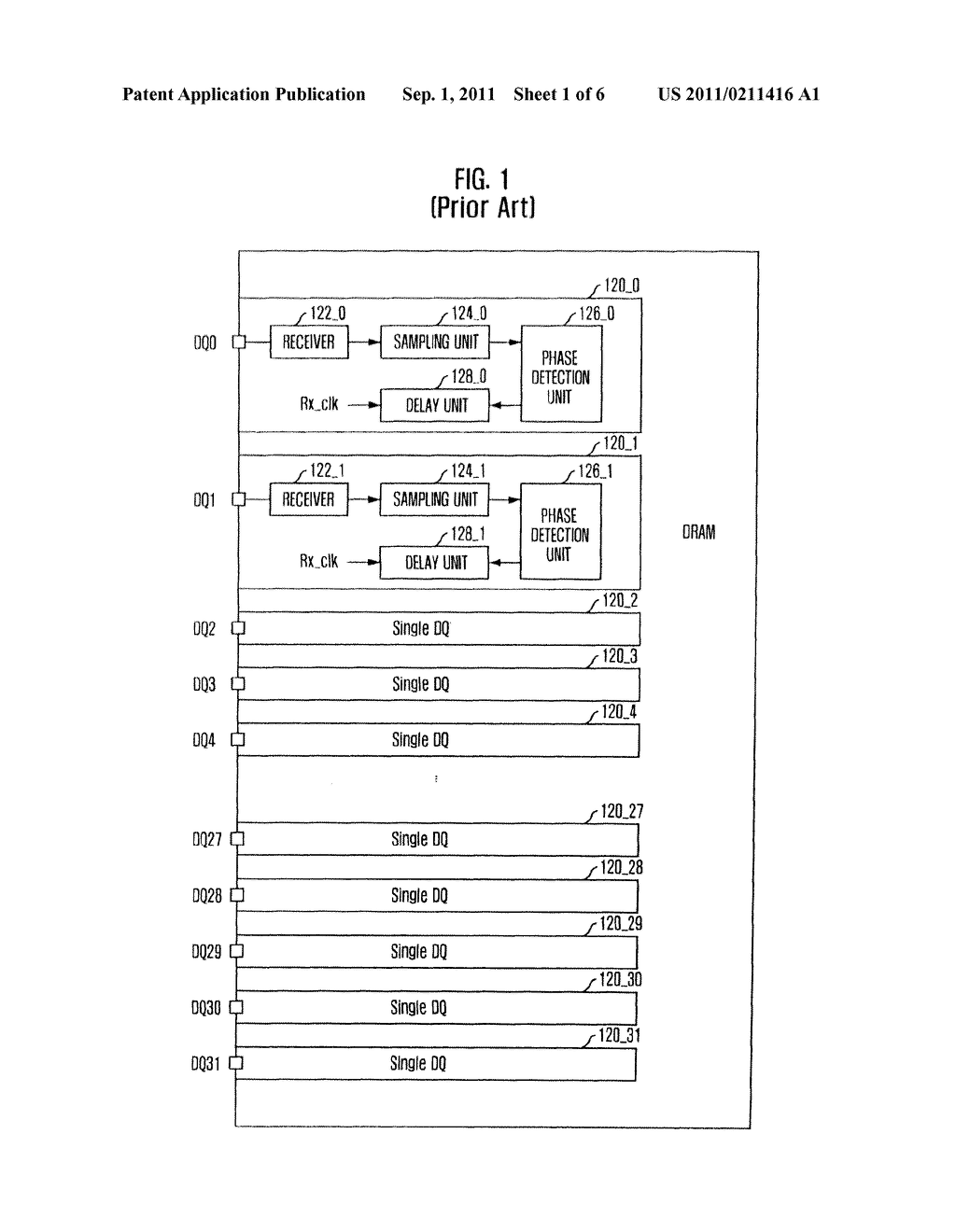 CIRCUIT AND METHOD FOR RECOVERING CLOCK DATA IN HIGHLY INTEGRATED     SEMICONDUCTOR MEMORY APPARATUS - diagram, schematic, and image 02