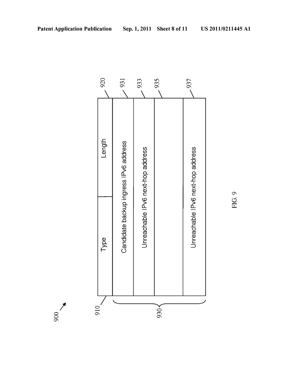 System and Method for Computing a Backup Ingress of a Point-to-Multipoint     Label Switched Path - diagram, schematic, and image 09