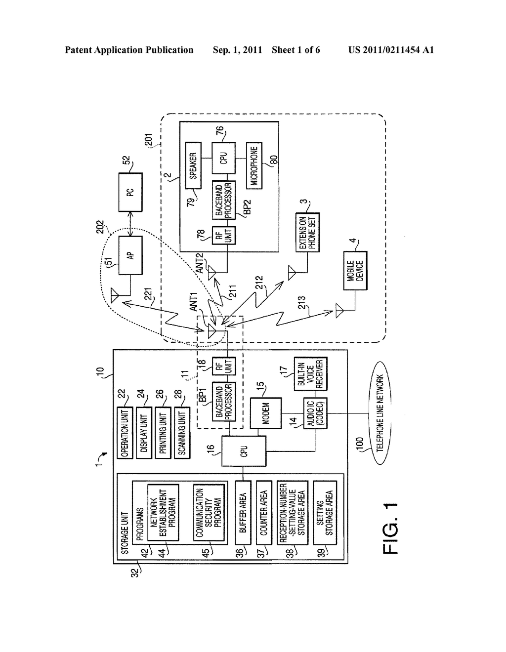 COMMUNICATION DEVICE, AND COMPUTER-READABLE STORAGE DEVICE AND METHOD FOR     THE SAME - diagram, schematic, and image 02