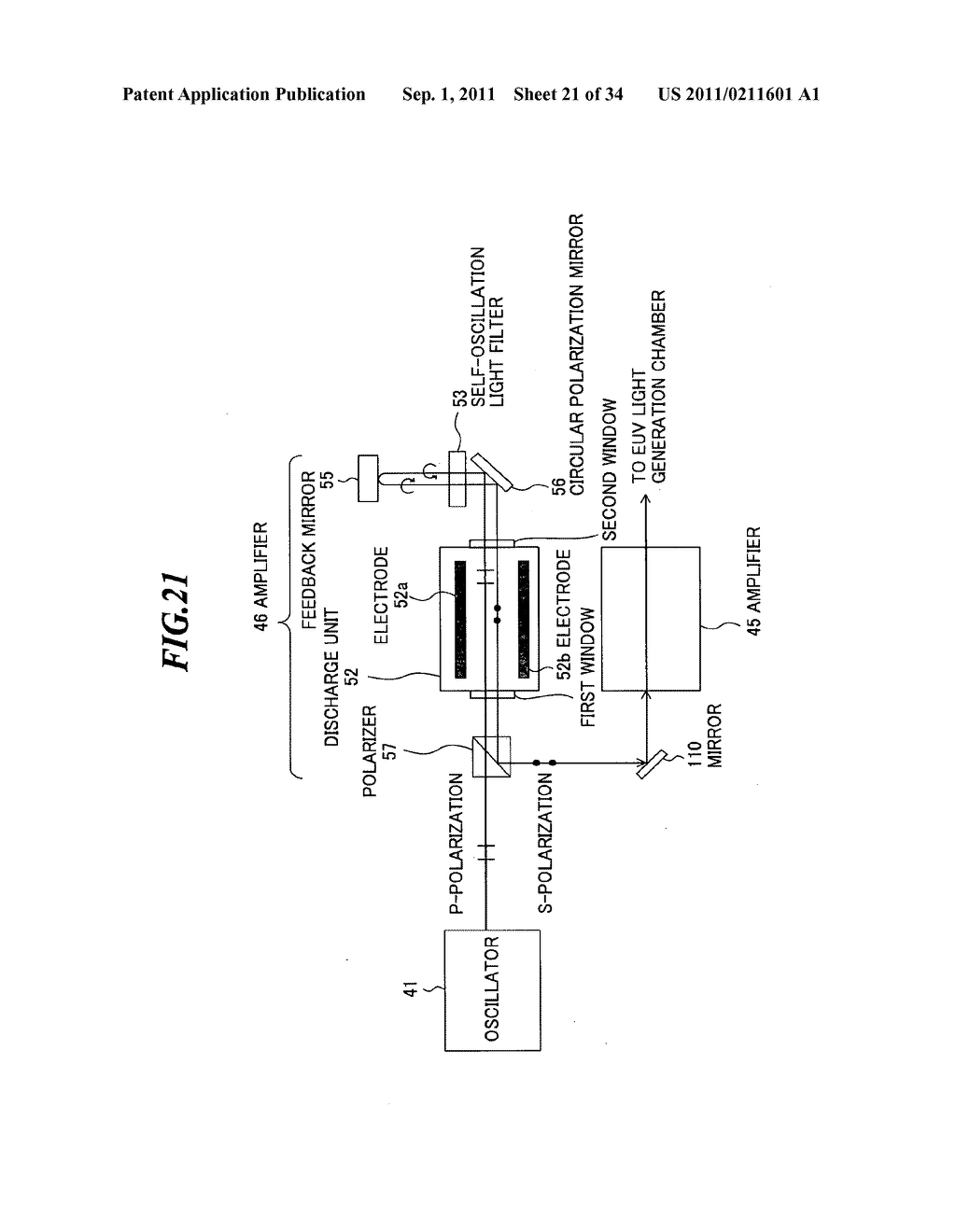 DRIVER LASER FOR EXTREME ULTRA VIOLET LIGHT SOURCE DEVICE - diagram, schematic, and image 22