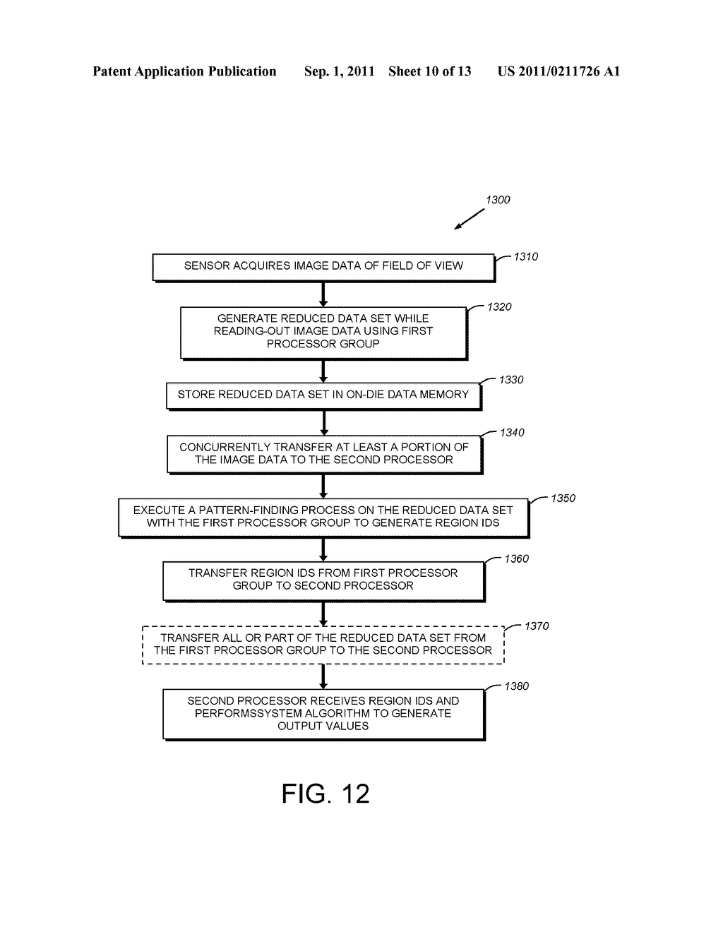 SYSTEM AND METHOD FOR PROCESSING IMAGE DATA RELATIVE TO A FOCUS OF     ATTENTION WITHIN THE OVERALL IMAGE - diagram, schematic, and image 11