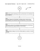 Identifying a characteristic of an individual utilizing facial recognition     and providing a display for the individual diagram and image