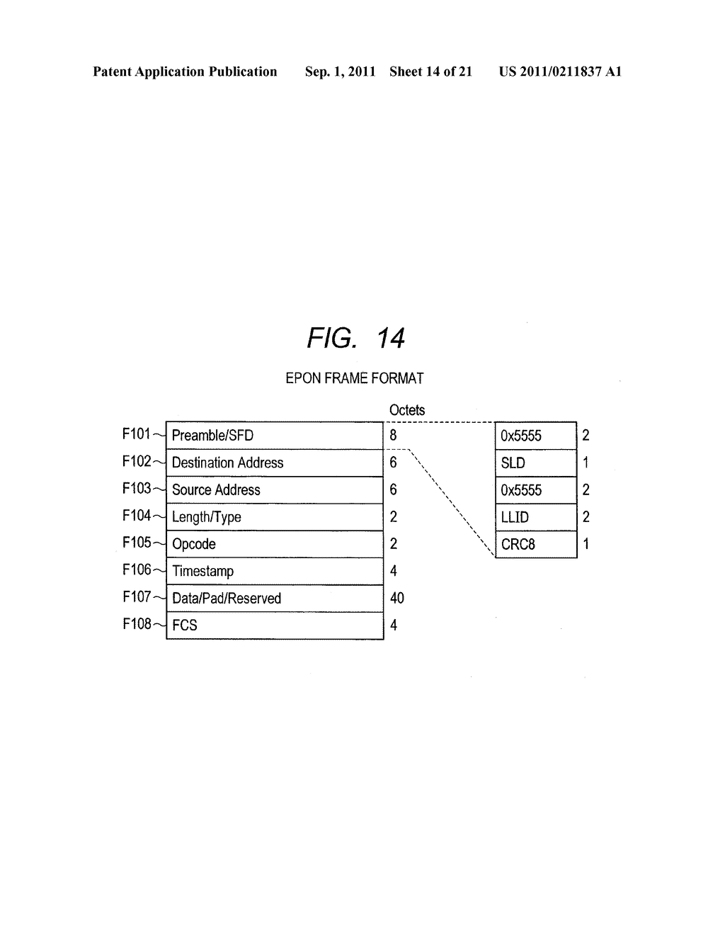 Method of Recovery From Sleep State of an Onu in a Pon System Capable of     Power Saving - diagram, schematic, and image 15