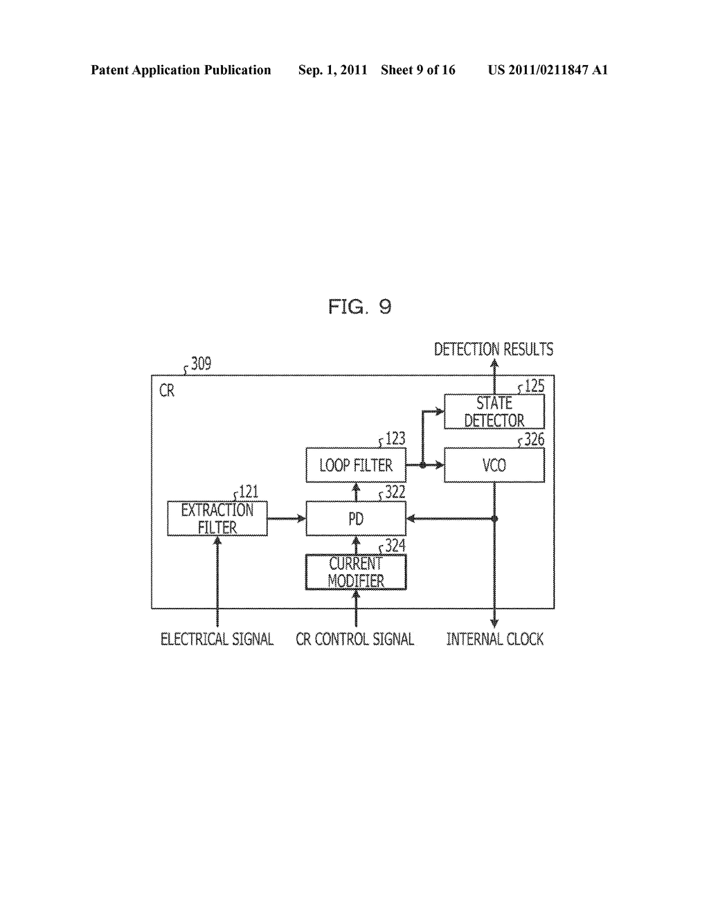 OPTICAL RECEIVER AND CLOCK GENERATION METHOD - diagram, schematic, and image 10