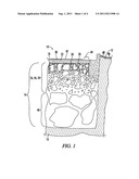 TRAFFIC BEARING STRUCTURE WITH PERMEABLE PAVEMENT diagram and image