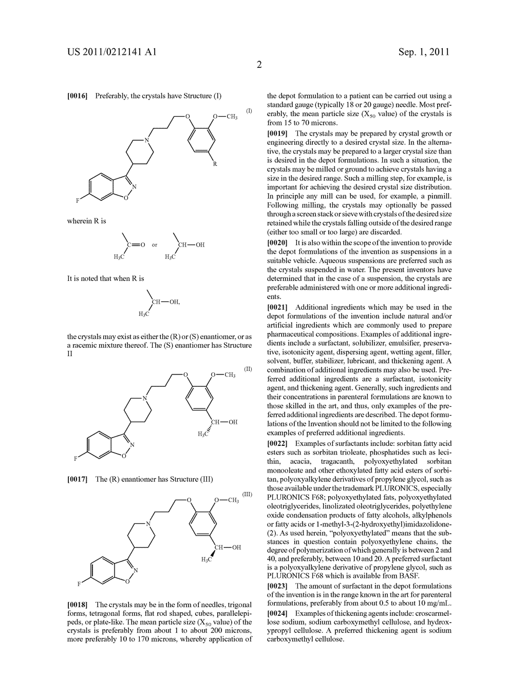 INJECTABLE DEPOT FORMULATION COMPRISING CRYSTALS OF ILOPERIDONE - diagram, schematic, and image 07