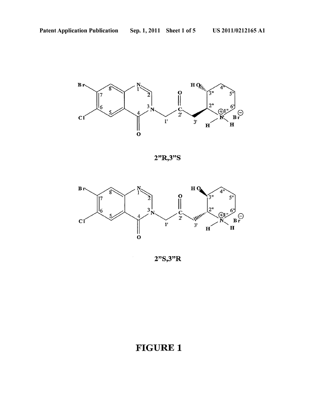 PHARMACEUTICAL COMPOSITIONS OF THE ISOLATED D-ENANTIOMER OF THE     QUINAZOLINONE DERIVATIVE HALOFUGINONE - diagram, schematic, and image 02