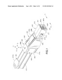 CONNECTOR WITH INTEGRATED LATCH ASSEMBLY diagram and image