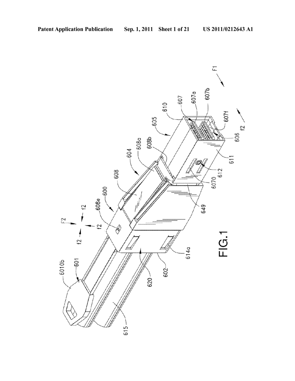 CONNECTOR WITH INTEGRATED LATCH ASSEMBLY - diagram, schematic, and image 02