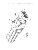 CONNECTOR WITH INTEGRATED LATCH ASSEMBLY diagram and image