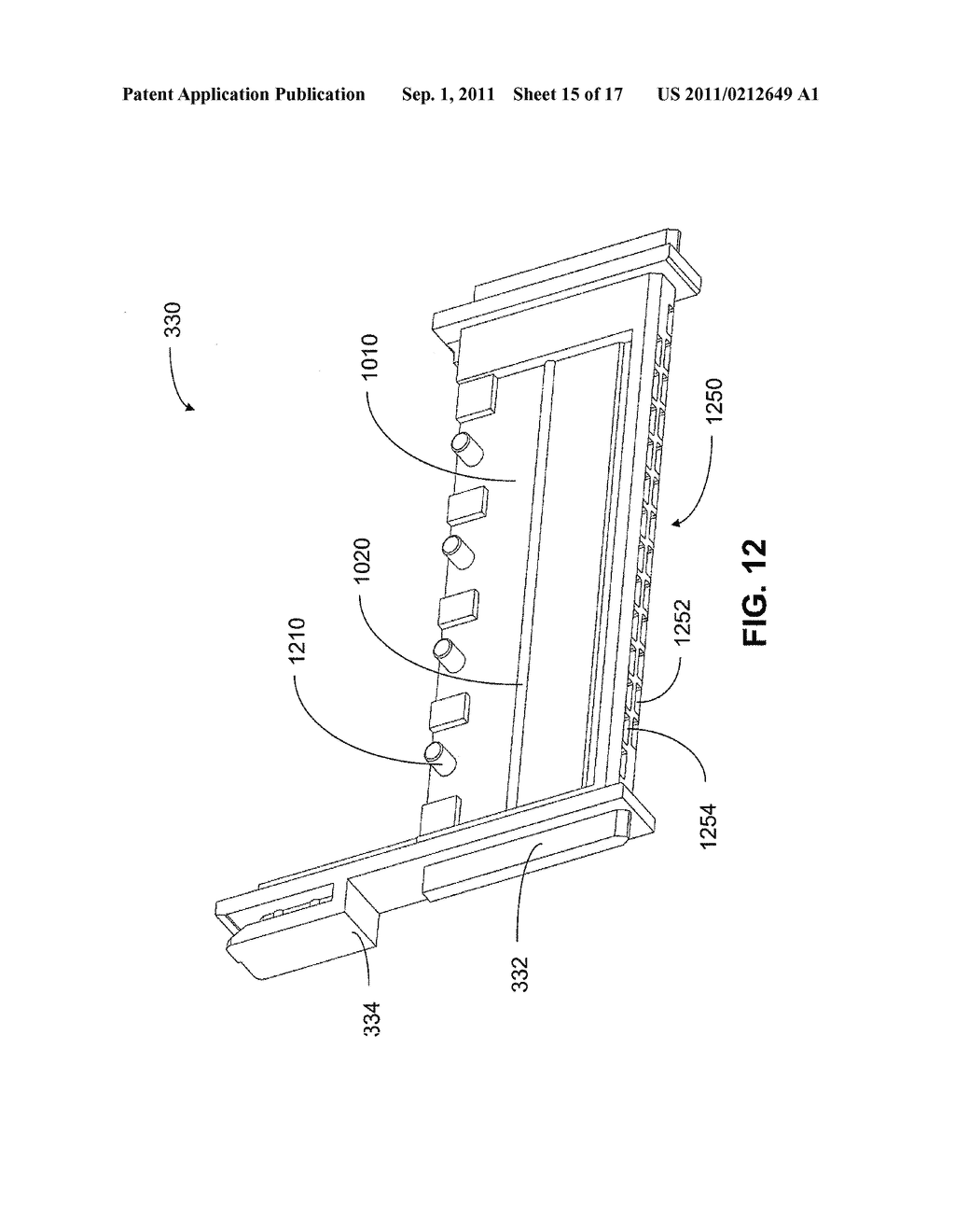 HIGH DENSITY ELECTRICAL CONNECTOR WITH VARIABLE INSERTION AND RETENTION     FORCE - diagram, schematic, and image 16