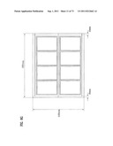 LAYOUT OF LIQUID CRYSTAL DISPLAY PANELS AND SIZE OF MOTHER SUBSTRATE diagram and image