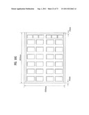 LAYOUT OF LIQUID CRYSTAL DISPLAY PANELS AND SIZE OF MOTHER SUBSTRATE diagram and image