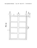 LAYOUT OF LIQUID CRYSTAL DISPLAY PANELS AND SIZE OF MOTHER SUBSTRATE diagram and image