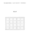 LAYOUT OF LIQUID CRYSTAL DISPLAY PANELS AND SIZE OF MOTHER SUBSTRATE diagram and image