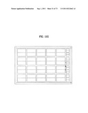 LAYOUT OF LIQUID CRYSTAL DISPLAY PANELS AND SIZE OF MOTHER SUBSTRATE diagram and image