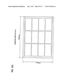 LAYOUT OF LIQUID CRYSTAL DISPLAY PANELS AND SIZE OF MOTHER SUBSTRATE diagram and image