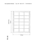 LAYOUT OF LIQUID CRYSTAL DISPLAY PANELS AND SIZE OF MOTHER SUBSTRATE diagram and image