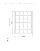 LAYOUT OF LIQUID CRYSTAL DISPLAY PANELS AND SIZE OF MOTHER SUBSTRATE diagram and image