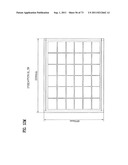 LAYOUT OF LIQUID CRYSTAL DISPLAY PANELS AND SIZE OF MOTHER SUBSTRATE diagram and image