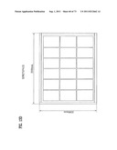 LAYOUT OF LIQUID CRYSTAL DISPLAY PANELS AND SIZE OF MOTHER SUBSTRATE diagram and image