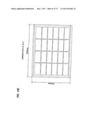 LAYOUT OF LIQUID CRYSTAL DISPLAY PANELS AND SIZE OF MOTHER SUBSTRATE diagram and image